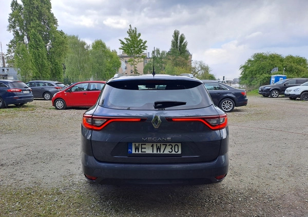 Renault Megane cena 47900 przebieg: 128000, rok produkcji 2020 z Zagórz małe 106